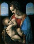 Leonardo da Vinci Madonna and the Child The Litta Madonna - Hermitage